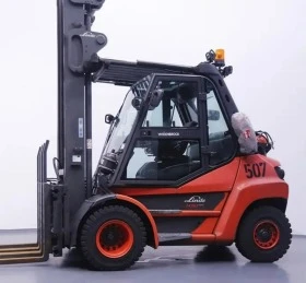 Мотокар Linde LPG, снимка 9