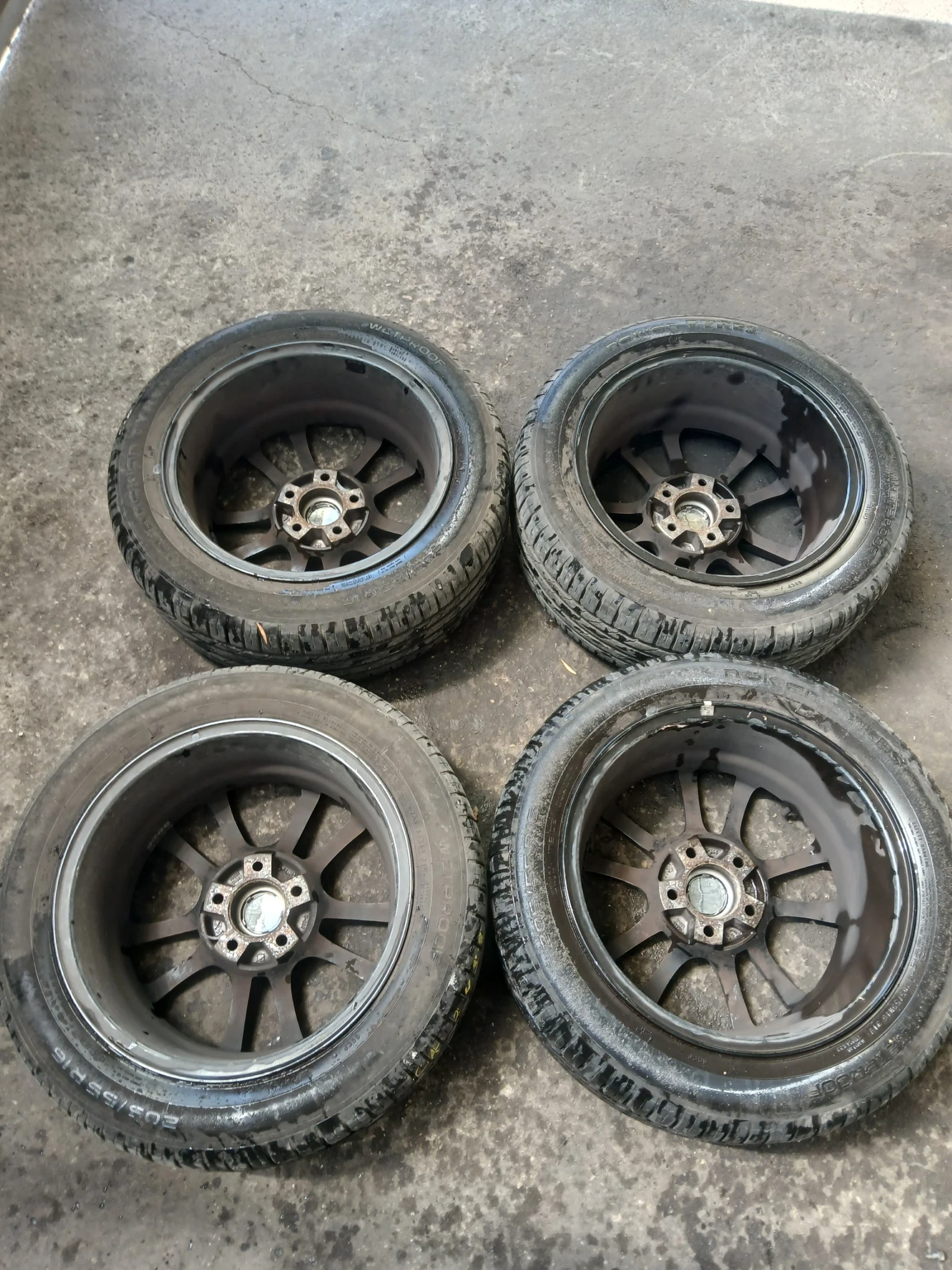 Джанти с гуми Алуминиеви VW  Audi  Skoda  Seat  16 цола 5?100, снимка 4 - Части - 56111601