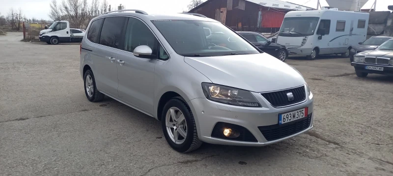 VW Sharan 2.0TDI/7-места/140к.с./Печка/Швейцария/196000км, снимка 2 - Автомобили и джипове - 48973166