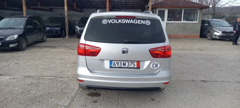 VW Sharan 2.0TDI/7-места/140к.с./Печка/Швейцария/196000км, снимка 8 - Автомобили и джипове - 48973166