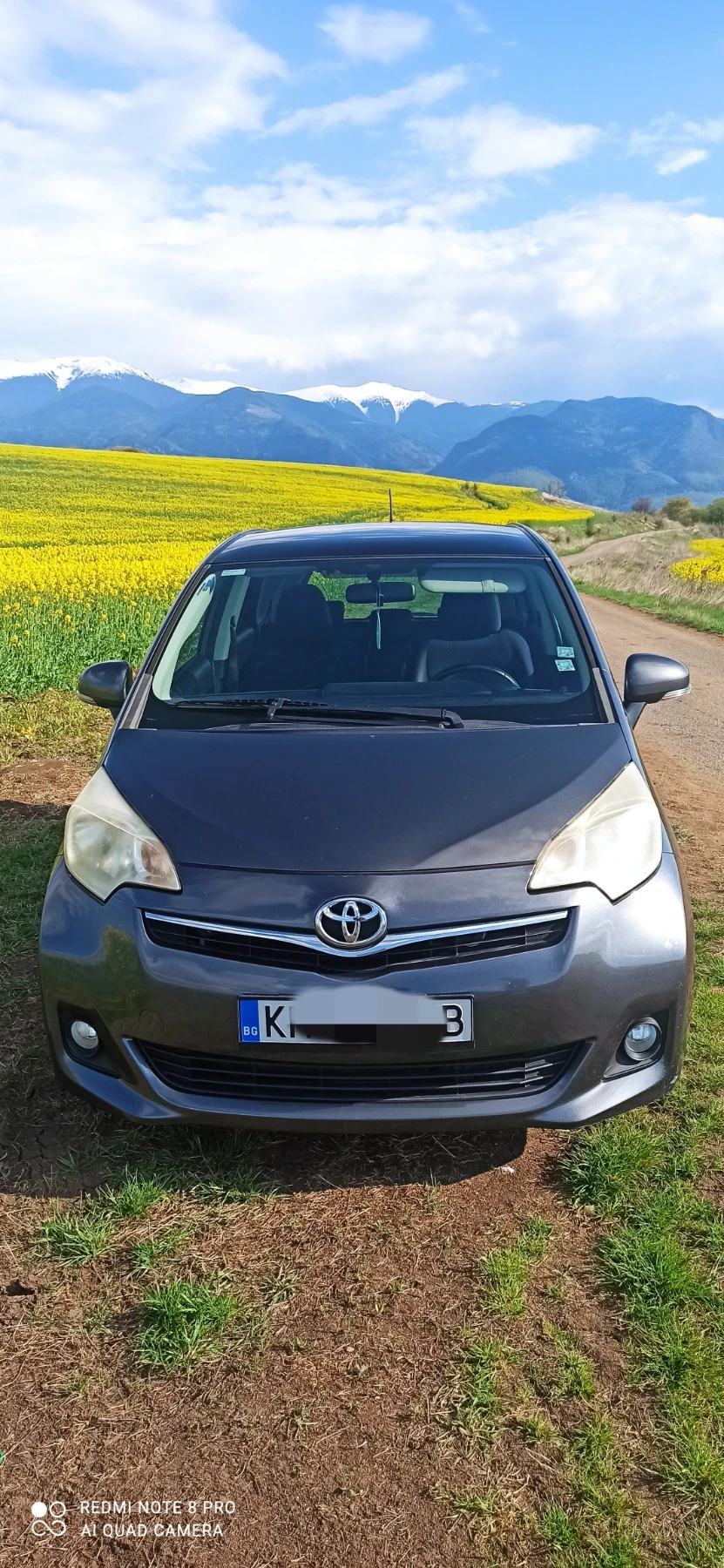 Toyota Verso S Камера Navi