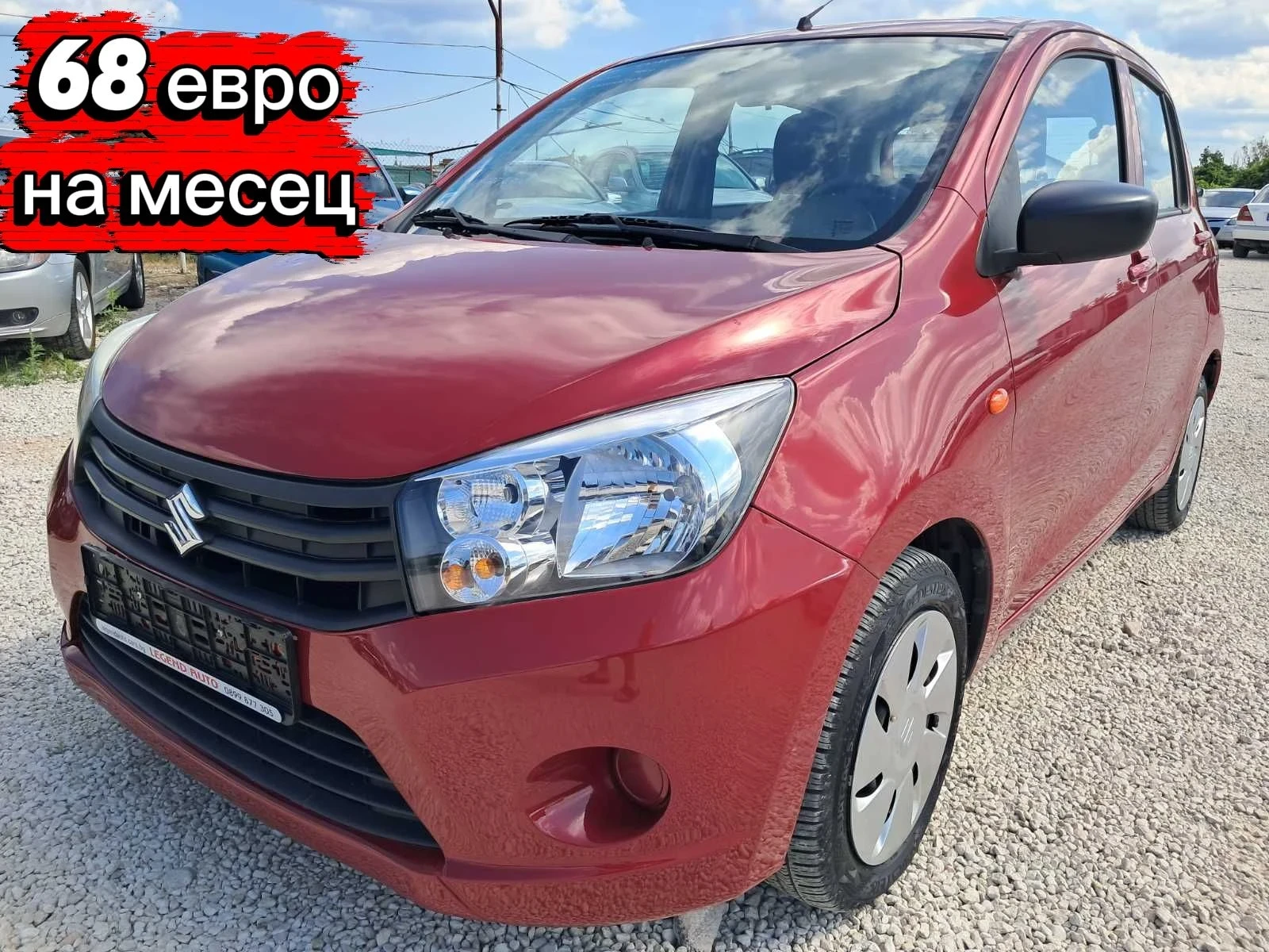 Suzuki Celerio 1.0i 112000km АВТОМАТИК, снимка 1 - Автомобили и джипове - 55171932