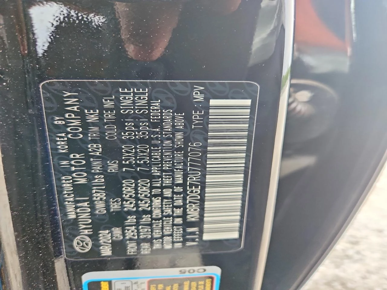 Hyundai Palisade 3.8l Calligraphy Night Edition, снимка 13 - Автомобили и джипове - 55995934