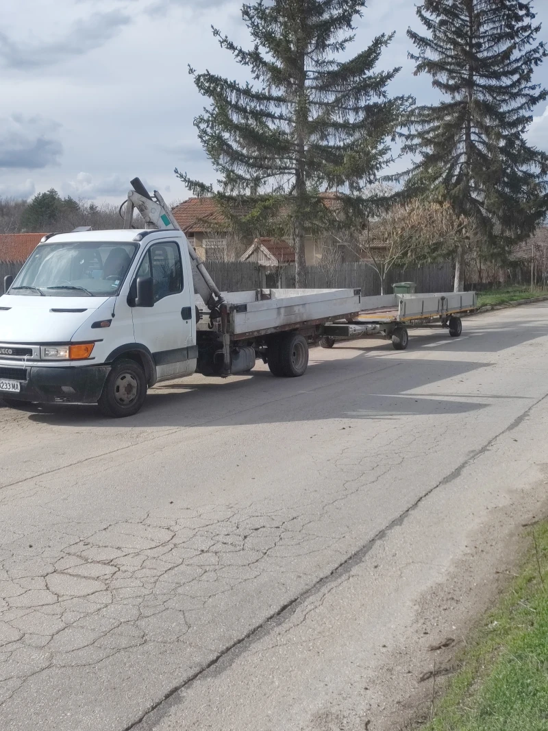 Iveco 35c15 С кран, снимка 10 - Бусове и автобуси - 48727125