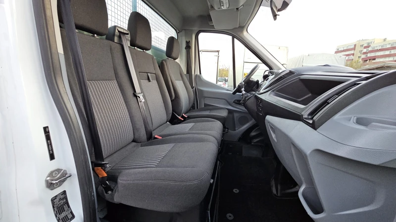 Ford Transit 2.0TDCi 6SP IT-445х205см-ТОП СЪСТ.-КЛИМАТИК-ЛИЗИНГ, снимка 13 - Бусове и автобуси - 52155729