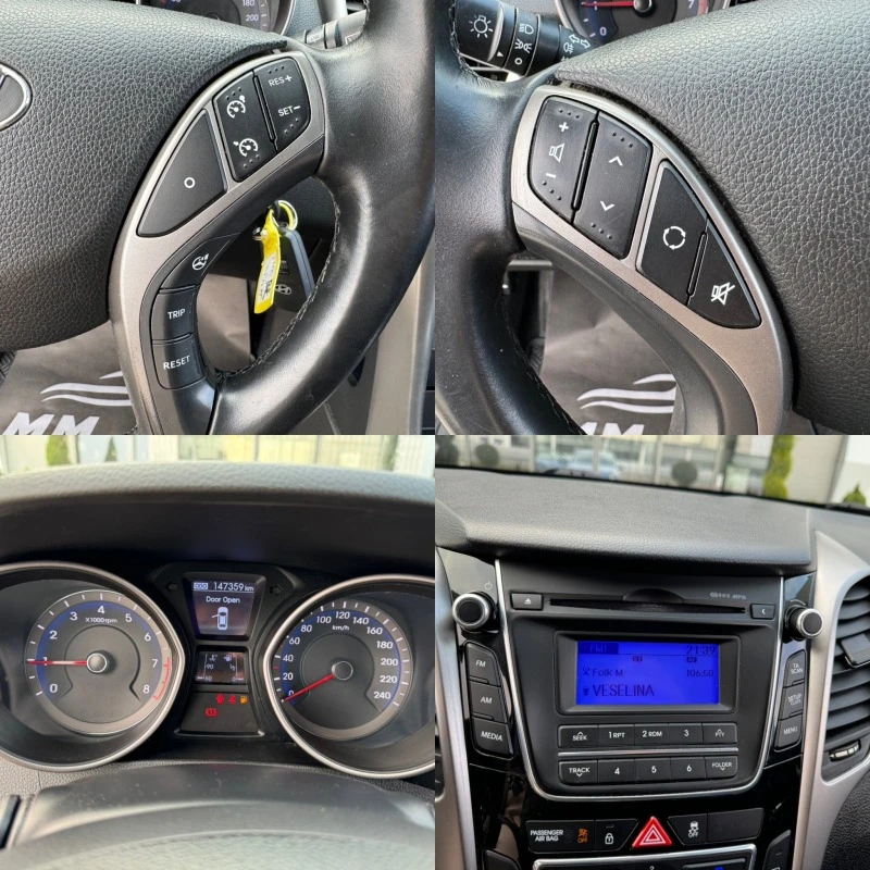 Hyundai I30 1.6MPI-BRC-ГАЗ.ИНЖЕКЦИОН-АВТОПИЛОТ-, снимка 13 - Автомобили и джипове - 44605847