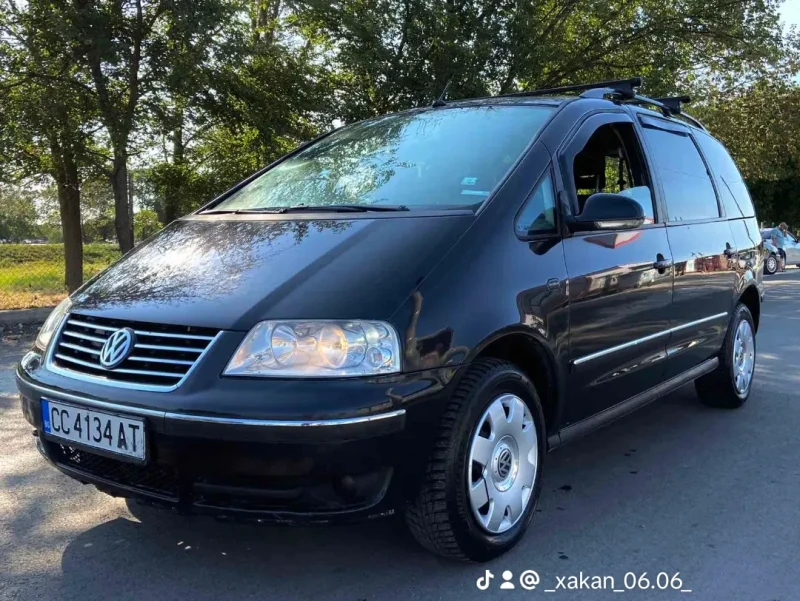 VW Sharan VW Шаран 1.9тди 131к.с BUSINESS PAKET, снимка 1 - Автомобили и джипове - 47017736