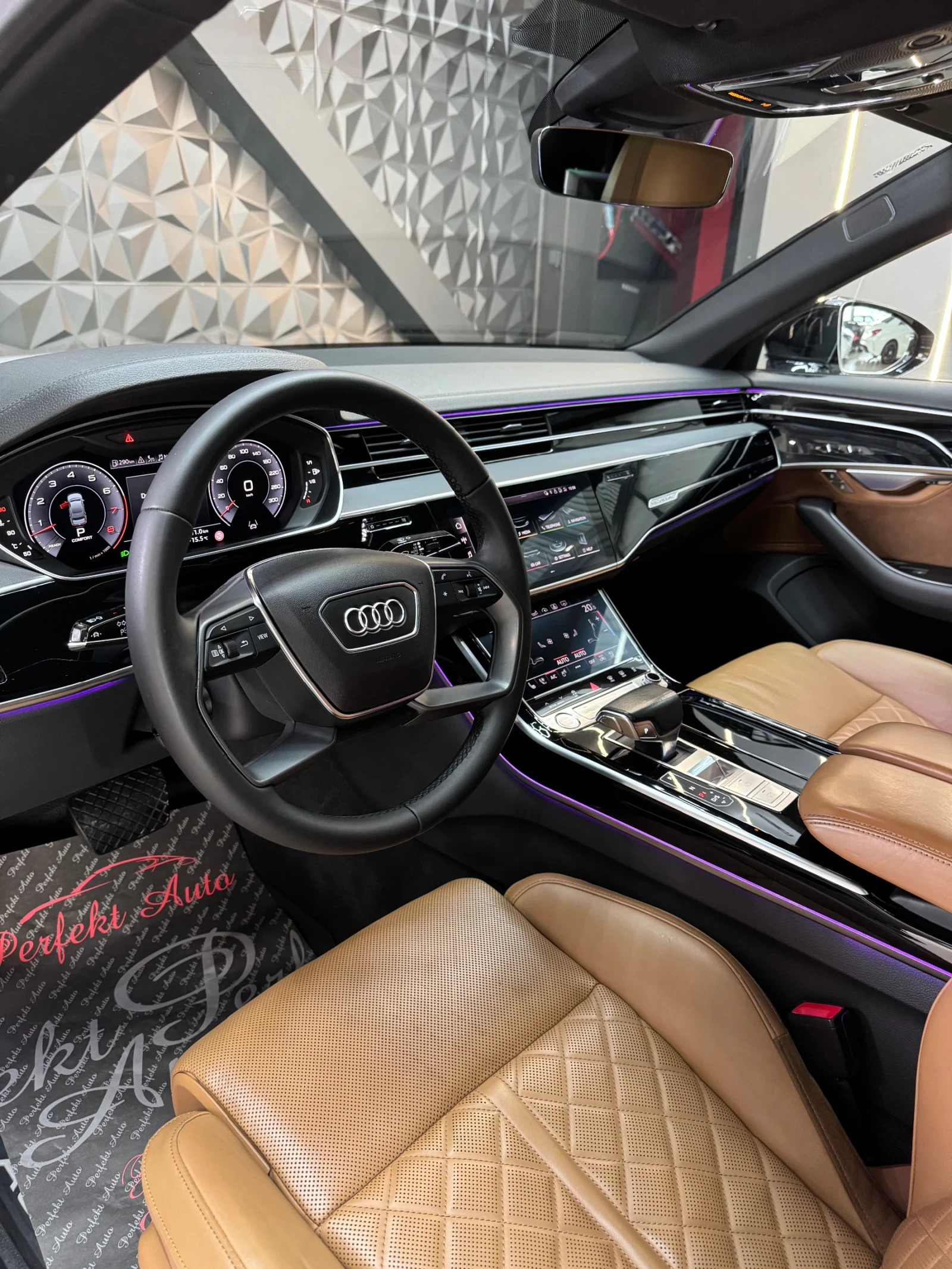 Audi A8 55 TFSI QUATTRO LONG * FULL Екстри * BANG & OLUFSE - изображение 9