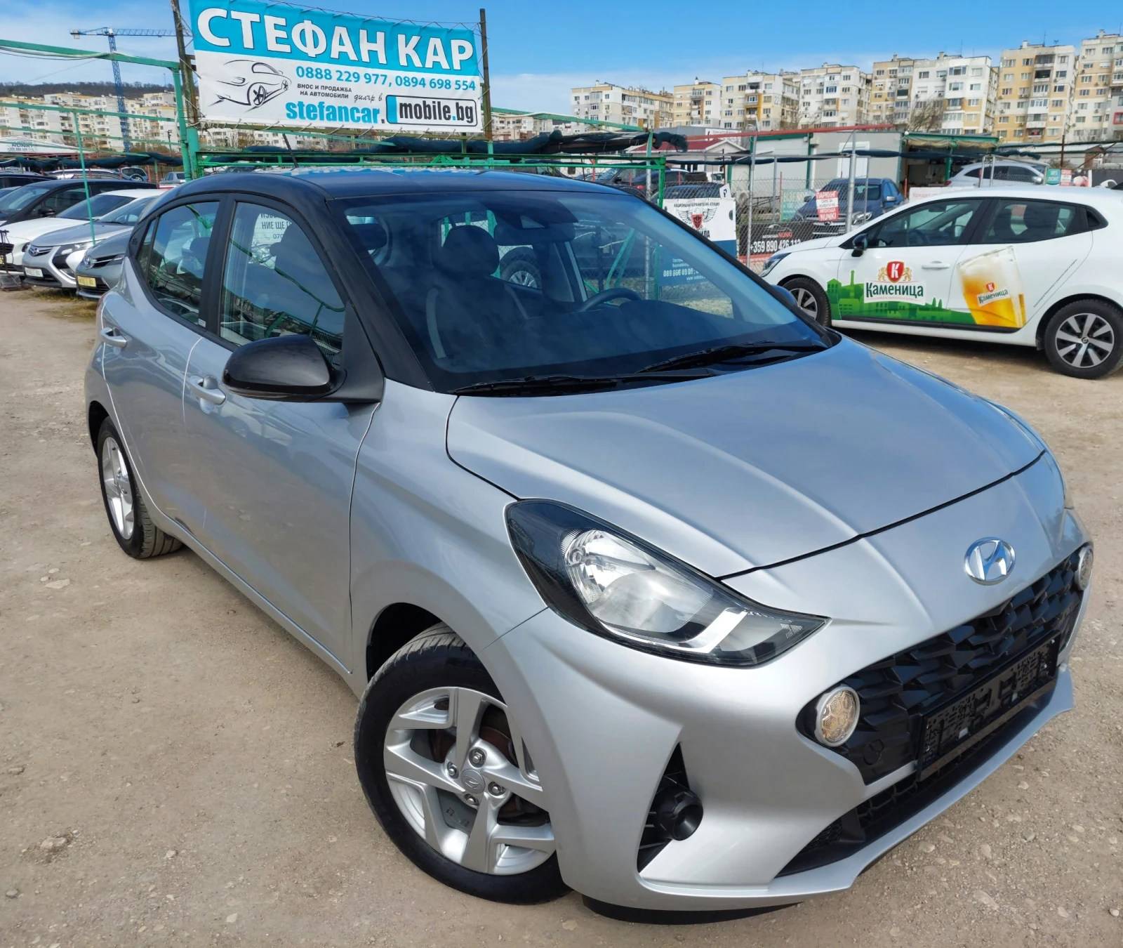 Hyundai I10 1.0 MPi Automatic 39500km Euro-6 | Mobile.bg — изображение 1