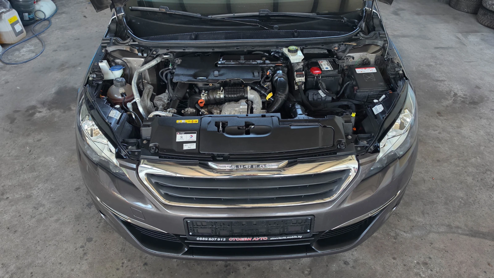 Peugeot 308 1.6* HDI* LED* Камера, снимка 17 - Автомобили и джипове - 54477035