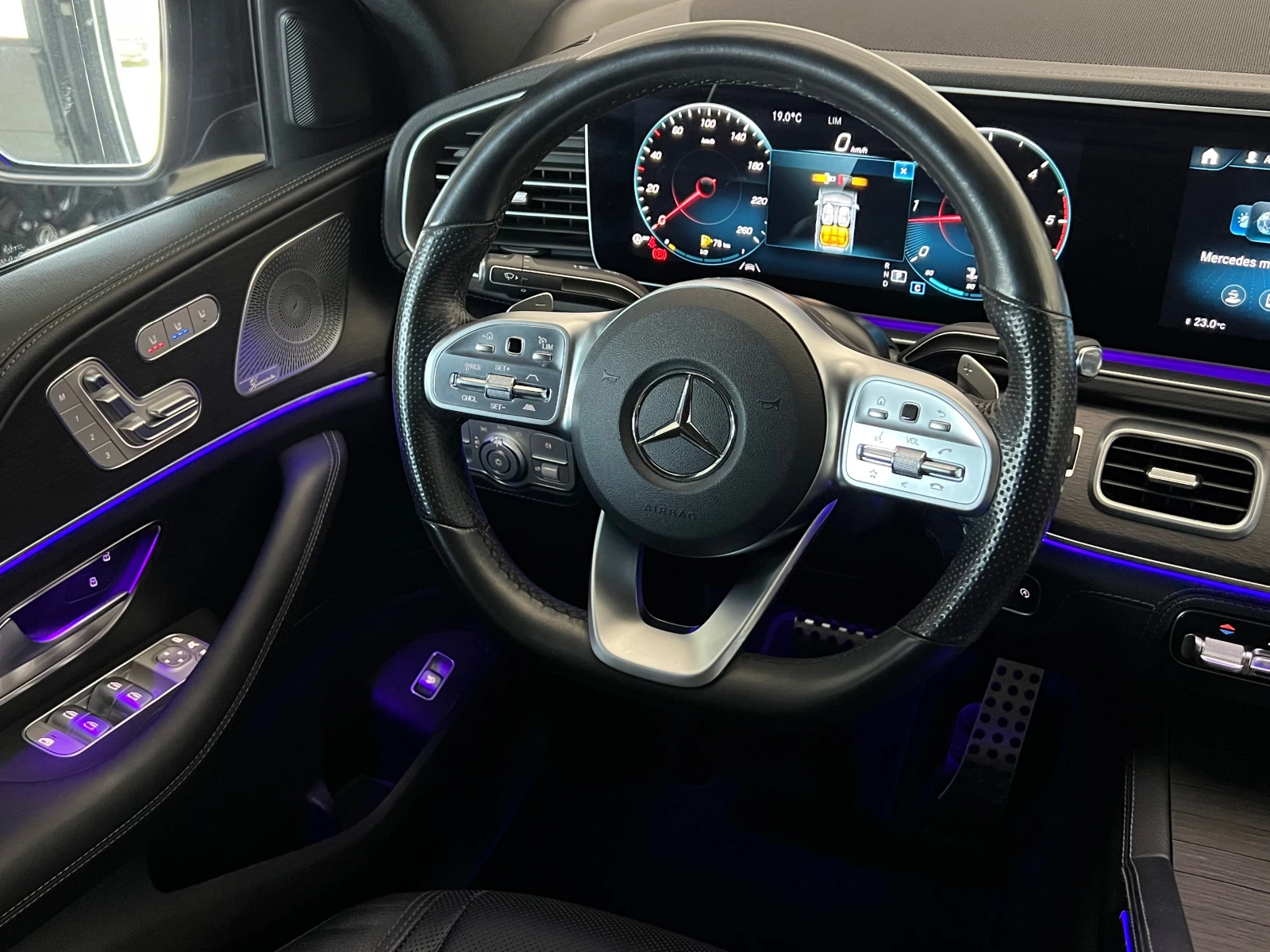Mercedes-Benz GLE 350d, AMG LINE, NIGHT PACK, PANO, DISTR, KEY-GO, B | Mobile.bg � ����������� 11