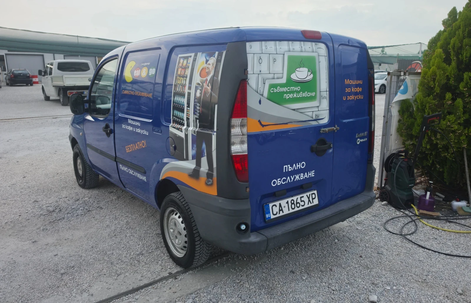 Fiat Doblo 1.6 бензин.метан.Отличен, снимка 6 - Автомобили и джипове - 56169079