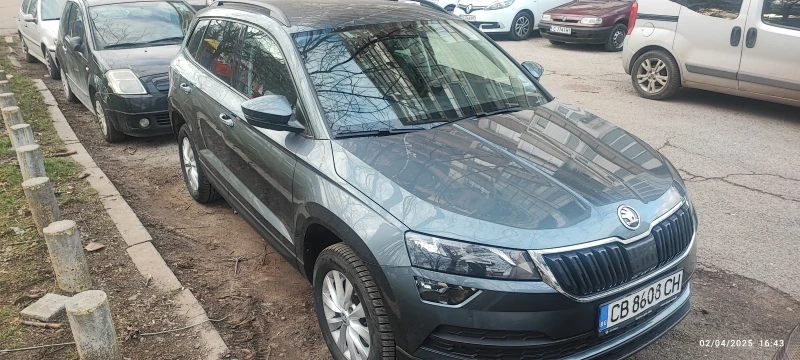 Skoda Karoq 2021 Ambition 150кс TSI Automatic DSG, снимка 1 - Автомобили и джипове - 48963100