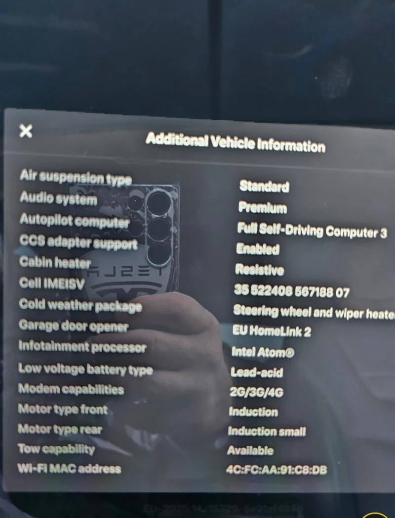 Tesla Model X X90D Лична Кола, Всички Екстри, снимка 17 - Автомобили и джипове - 52252301