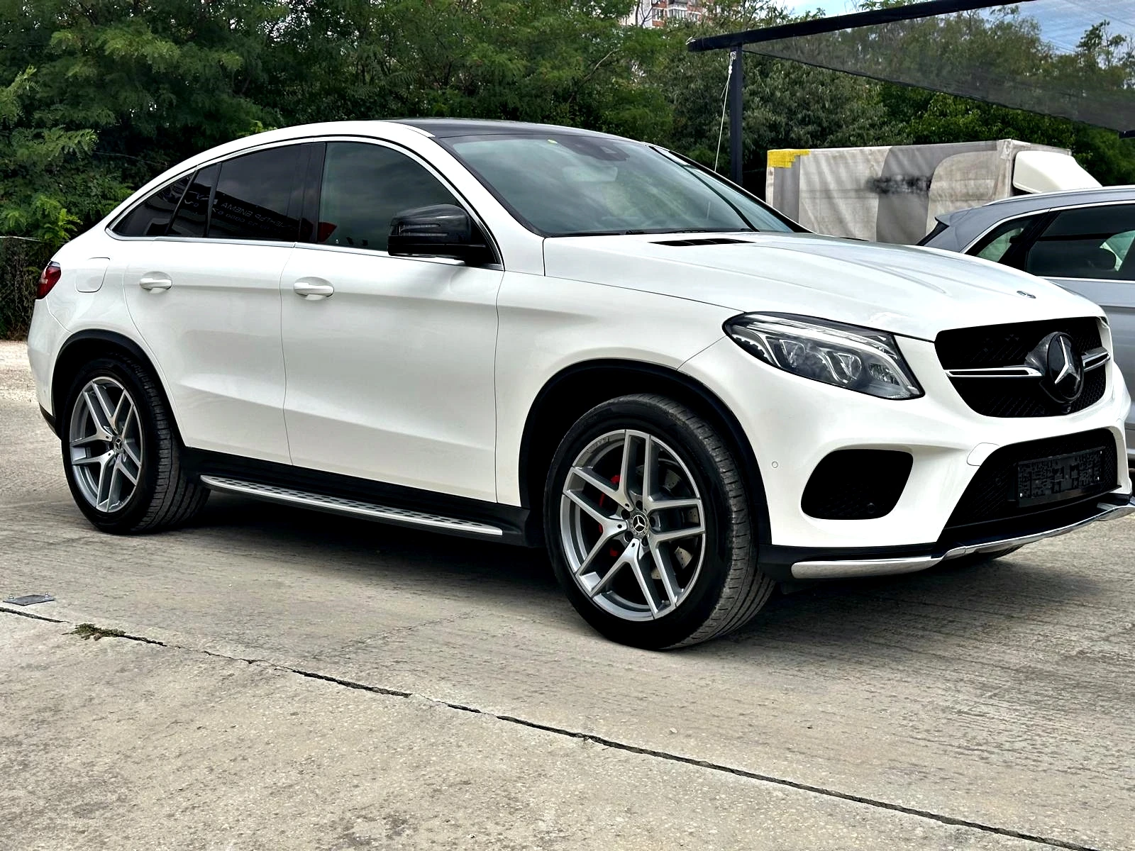 Mercedes-Benz GLE 350 9G* 360CAM* COUPE* WHITE-PEARL* AMG-PACK - изображение 2
