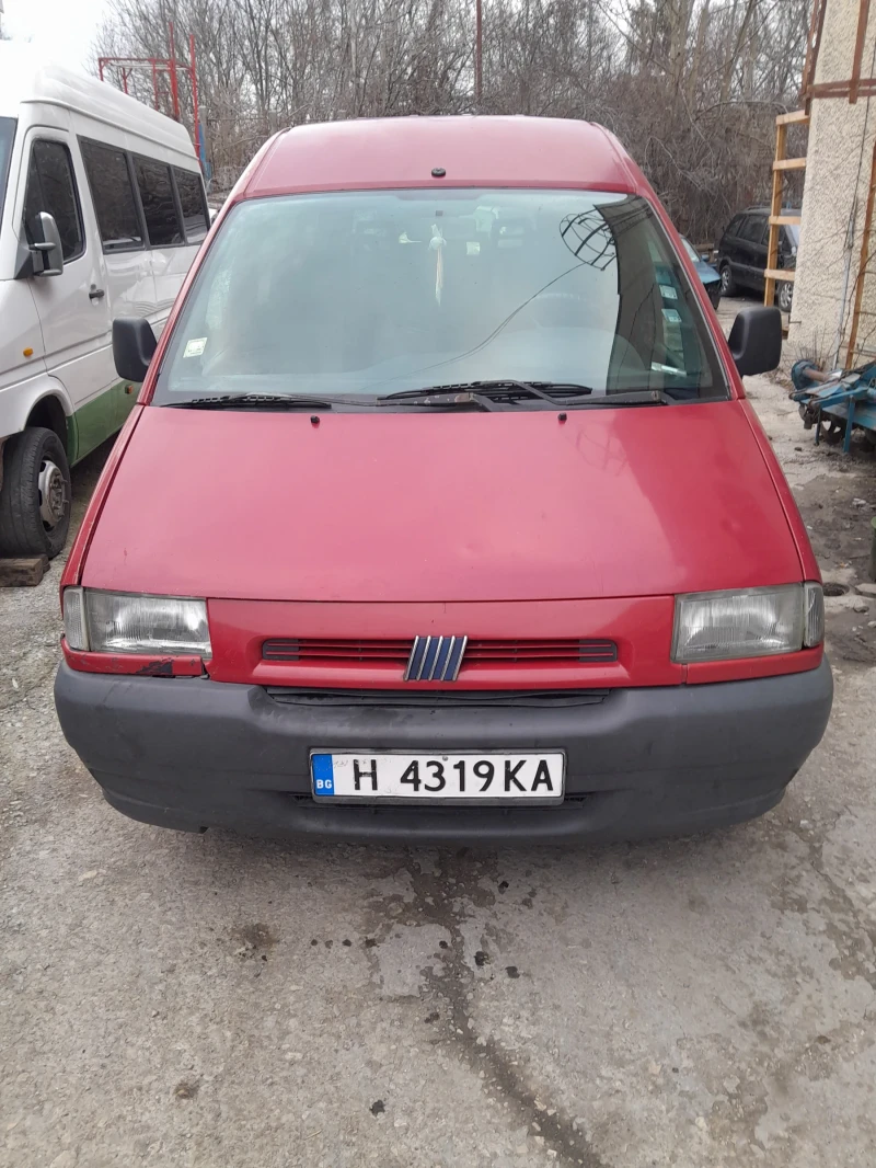 Fiat Scudo 1.9td, снимка 1 - Бусове и автобуси - 48399273