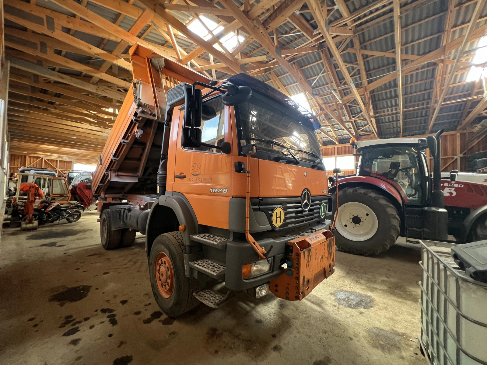 Mercedes-Benz Atego 4х4, Самосвал, Внос, ,  - изображение 4