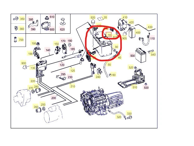 Акумулаторна батерия 12V 1.2A за MERCEDES-BENZ, снимка 3 - Части - 47252908