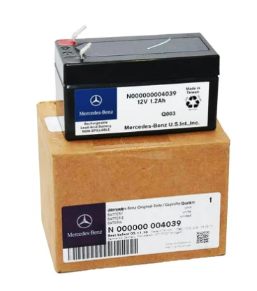 Акумулаторна батерия 12V 1.2A за MERCEDES-BENZ, снимка 2 - Части - 47252908