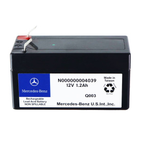 Акумулаторна батерия 12V 1.2A за MERCEDES-BENZ, снимка 1 - Части - 46189327