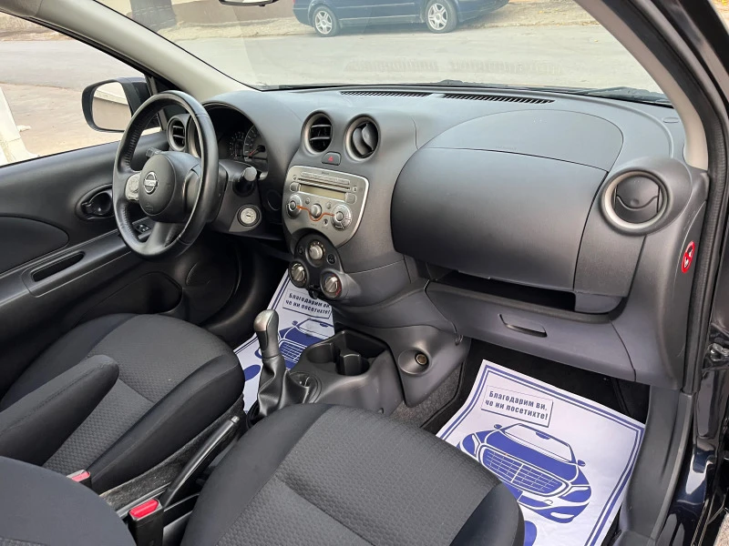 Nissan Micra БАРТЕР* ЛИЗИНГ* Evro5* 108226км* 2012г, снимка 14 - Автомобили и джипове - 36592701