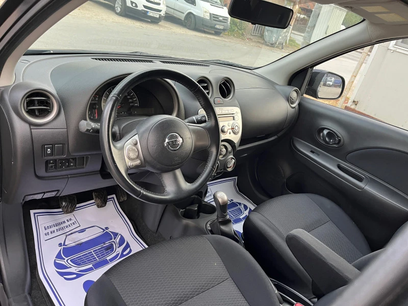 Nissan Micra БАРТЕР* ЛИЗИНГ* Evro5* 108226км* 2012г, снимка 9 - Автомобили и джипове - 36592701