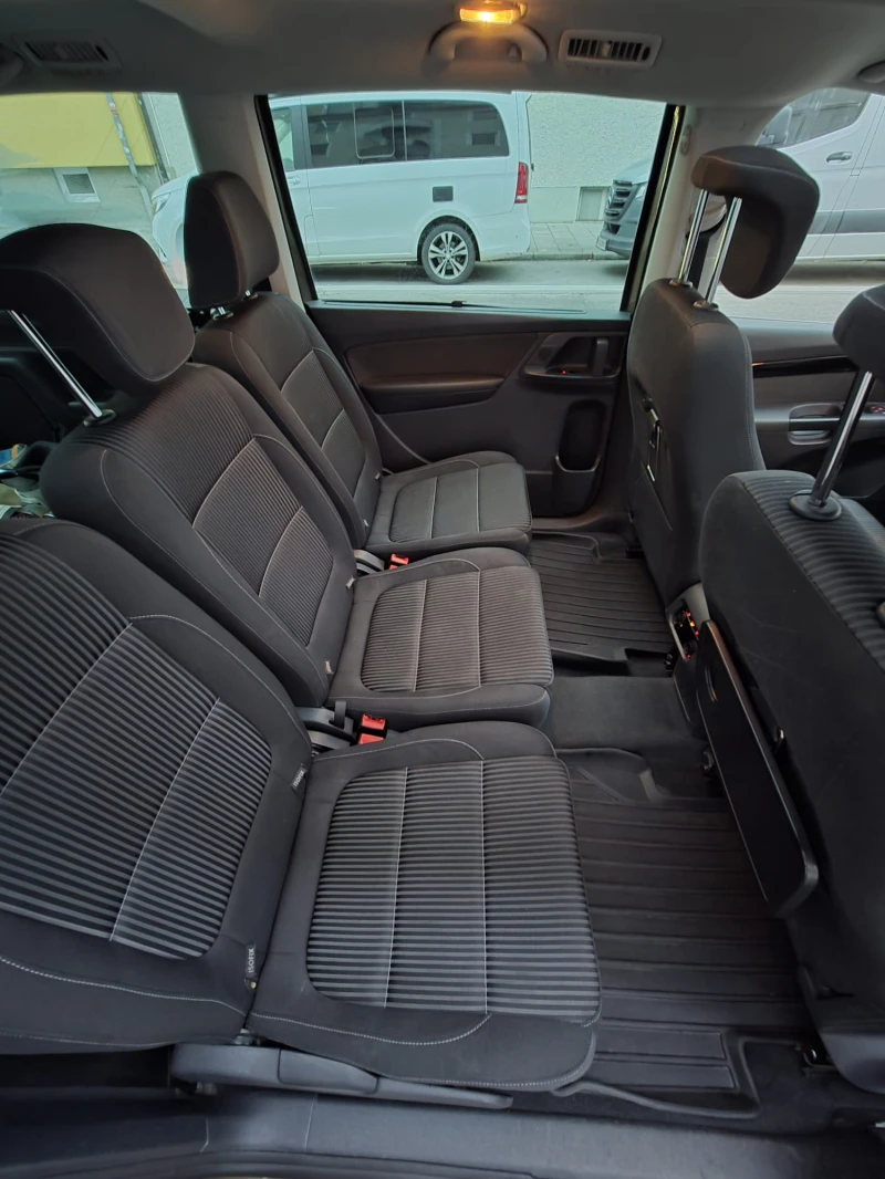 Seat Alhambra 2.0TDI-170кс= АВТОМАТ= DSG= ПАНО, снимка 13 - Автомобили и джипове - 53016018