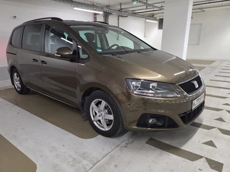 Seat Alhambra 2.0TDI-170кс= АВТОМАТ= DSG= ПАНО= ЕЛ ВРАТИ
