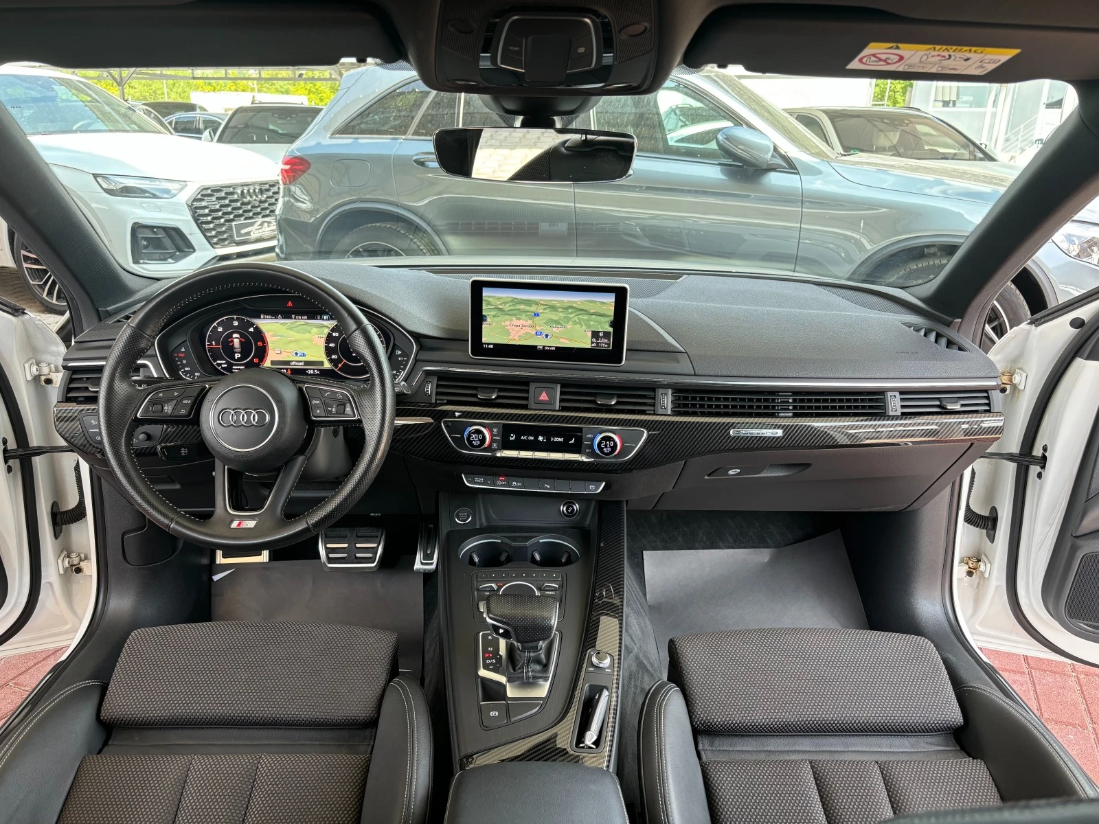 Audi A4 QUATTRO#S-LINE#MATRIX#DIGITAL#KEYLESS#NAVI#84000KM - изображение 8