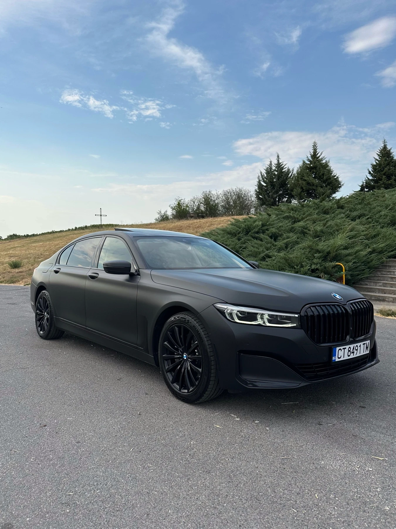 BMW 740 740i/ 69 000/ LONG Head-up 360 cam  | Mobile.bg   1
