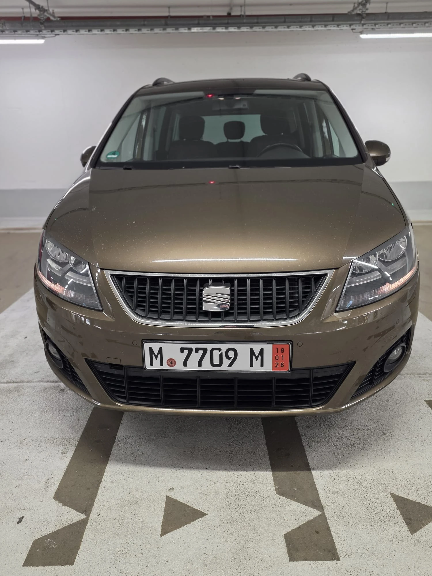 Seat Alhambra 2.0TDI-170кс= АВТОМАТ= DSG= ПАНО - изображение 3