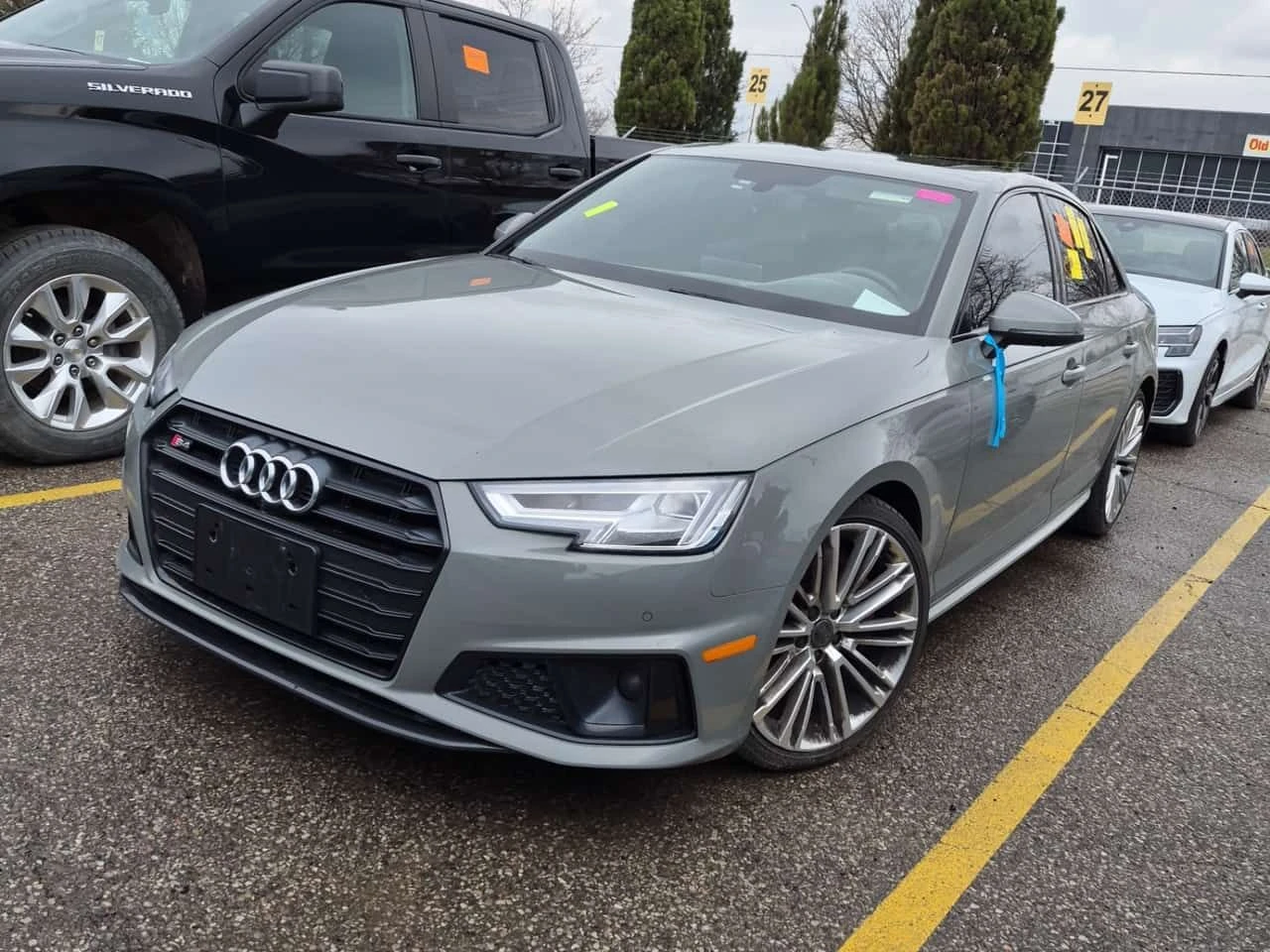 Audi S4 TECHNIK /2 Ключа/Обдух/Дистроник/МАсажи/Нардо Грей