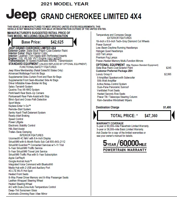 Jeep Grand cherokee 3.6 Pentastar Limited | Mobile.bg � ����������� 15