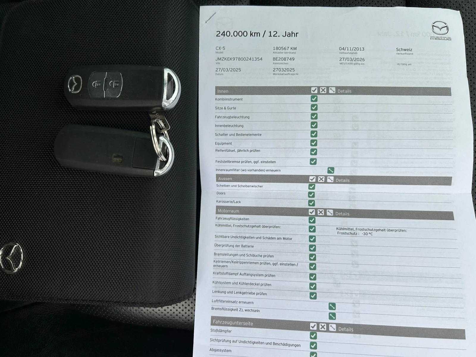 Mazda CX-5 2.0i AWD Швейцария, снимка 13 - Автомобили и джипове - 54651602