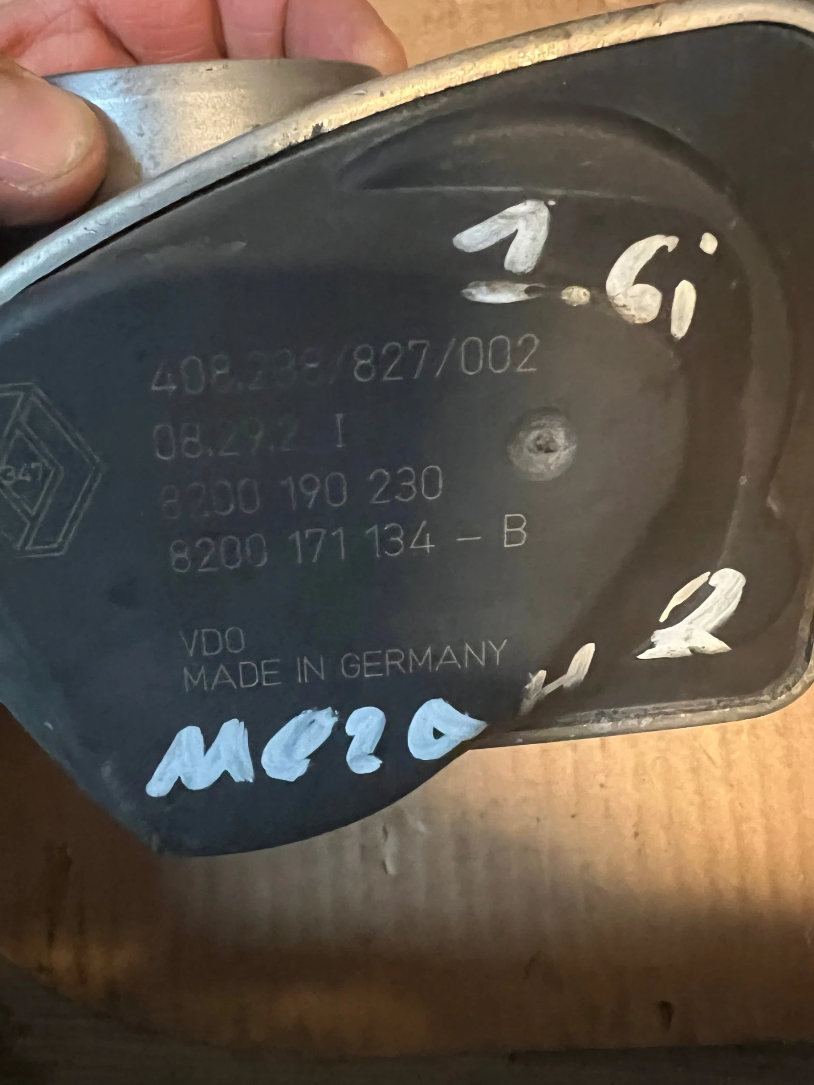 8200 190 230   RENAULT 1.6i  8200 171 134-B 8200190230   8200171134-B | Mobile.bg   1