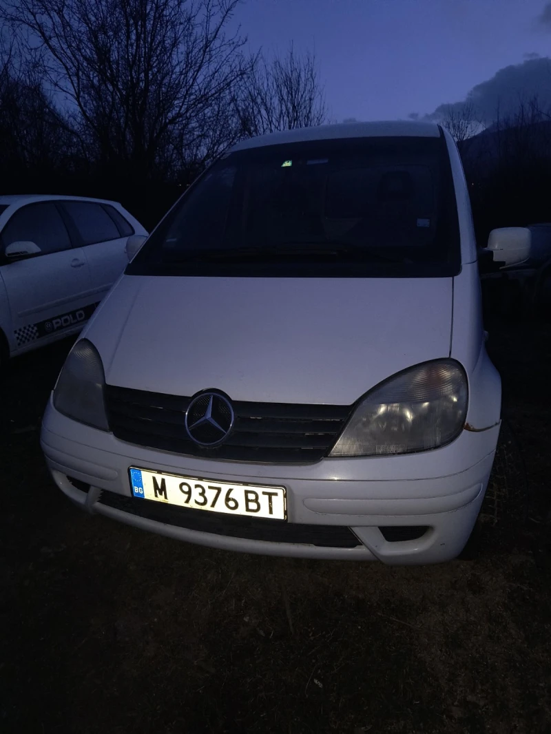 Mercedes-Benz Vaneo Газ / Бензин, снимка 1 - Автомобили и джипове - 49509445