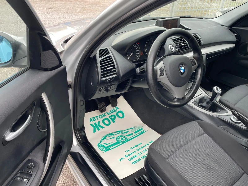 BMW 116 1.6 BENZIN, NAVI, ПОДГРЕВ, ШИБИДАХ, снимка 13 - Автомобили и джипове - 52333360