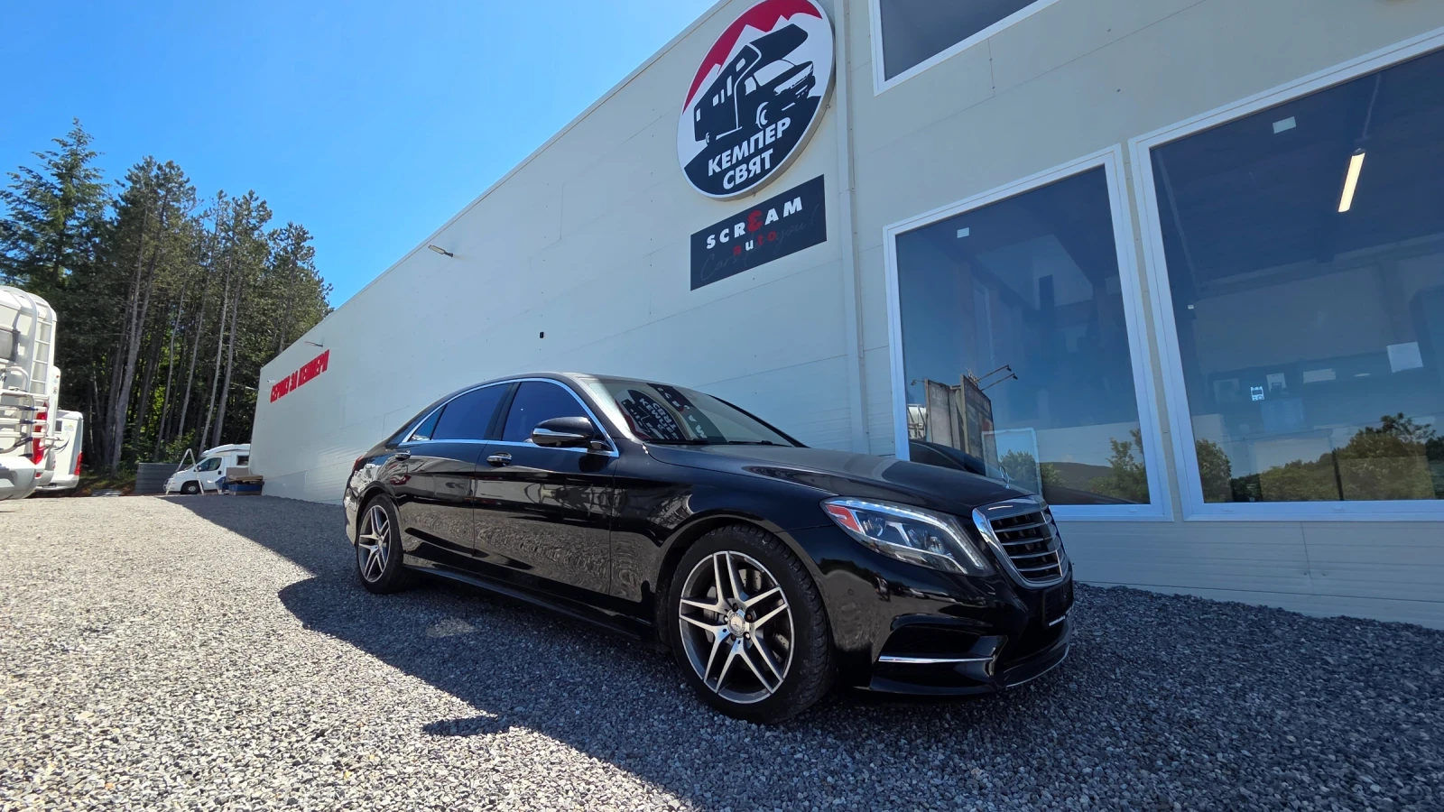 Mercedes-Benz S 550 SPORT- 4MATIC , Без удари и щети!!!!!!!!!