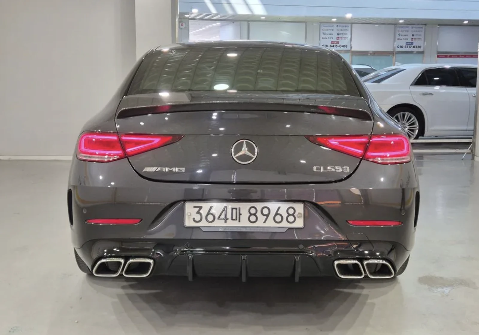 Mercedes-Benz CLS 450 63 AMG STYLE / BURMESTER / HUD / ПАНОРАМА / CARBON, снимка 3 - Автомобили и джипове - 55434405