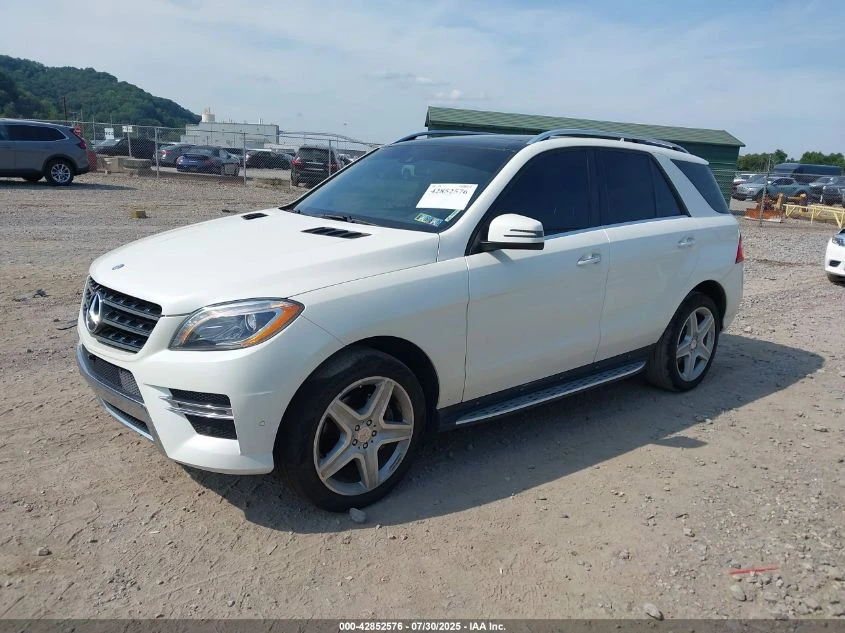 Mercedes-Benz ML 400 2015 MERCEDES-BENZ ML 400 4MATIC - изображение 3
