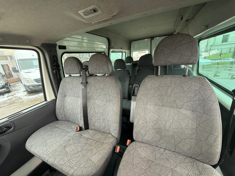 Ford Transit 2.0TDI 9 МЕСТА КЛИМАТИК ЛИЗИНГ, снимка 13 - Бусове и автобуси - 53380050