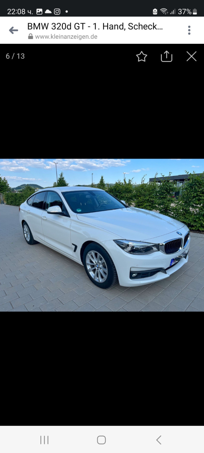 BMW 3gt 320, снимка 8 - Автомобили и джипове - 46086681