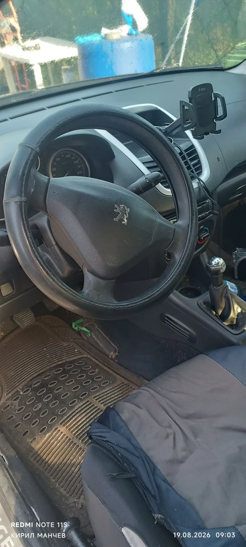 Peugeot 206 206+ Газ/бензин , снимка 5 - Автомобили и джипове - 55729868
