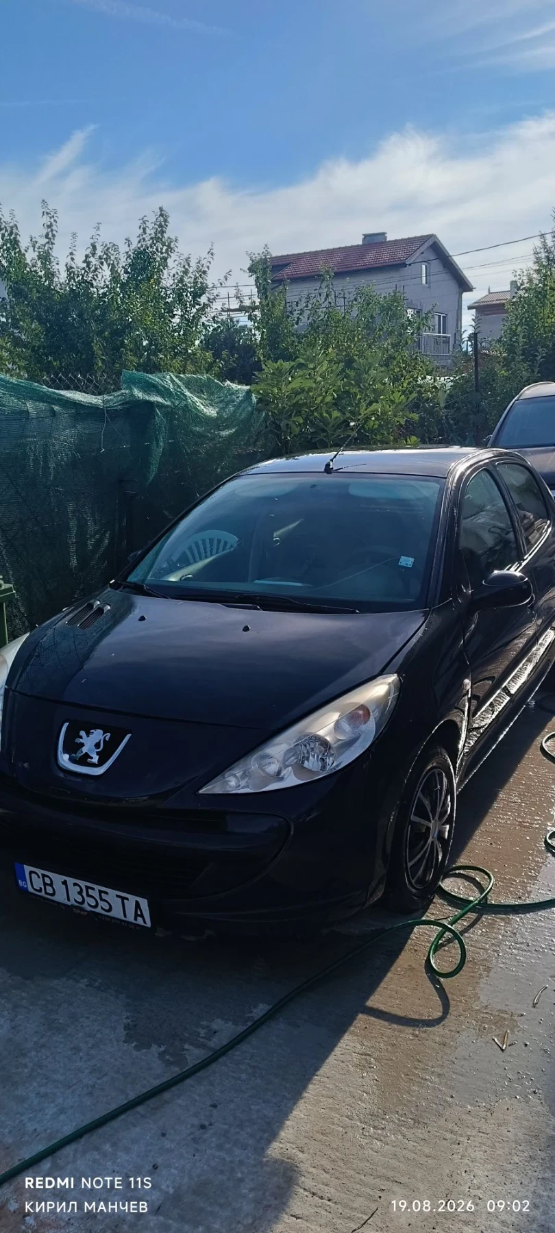 Peugeot 206 206+ Газ/бензин 
