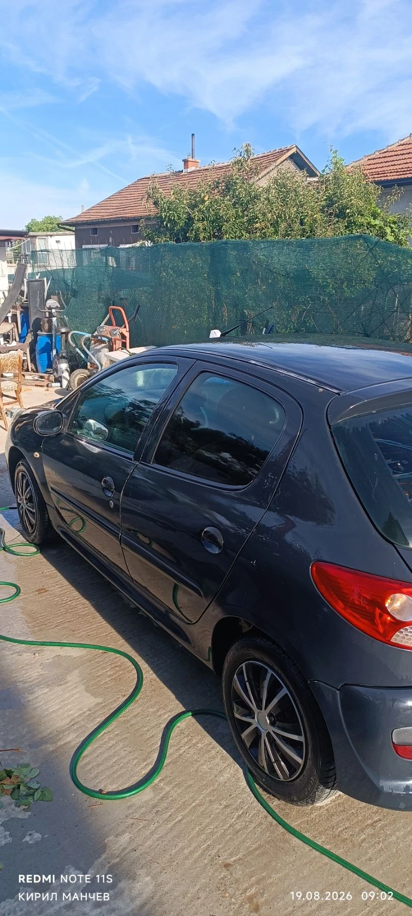 Peugeot 206 206+ Газ/бензин , снимка 3 - Автомобили и джипове - 55729868