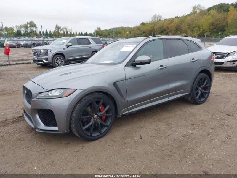 Jaguar F-PACE SVR P550 AWD* ПАНОРАМА* ЛУКСОЗЕН САЛОН* КАМЕРА 360