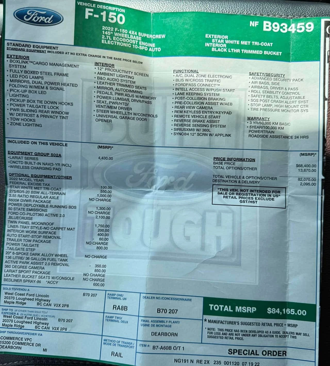 Ford F150 * 4WD SuperCrew 5.5' Box * CARFAX * 360 КАМЕРИ, снимка 16 - Автомобили и джипове - 54145399