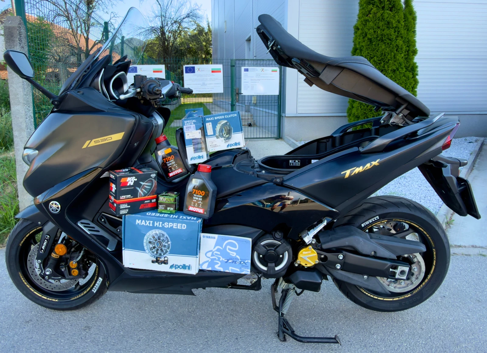 Yamaha T-max 530* Перфектен* , снимка 10 - Мотоциклети и мототехника - 55097373