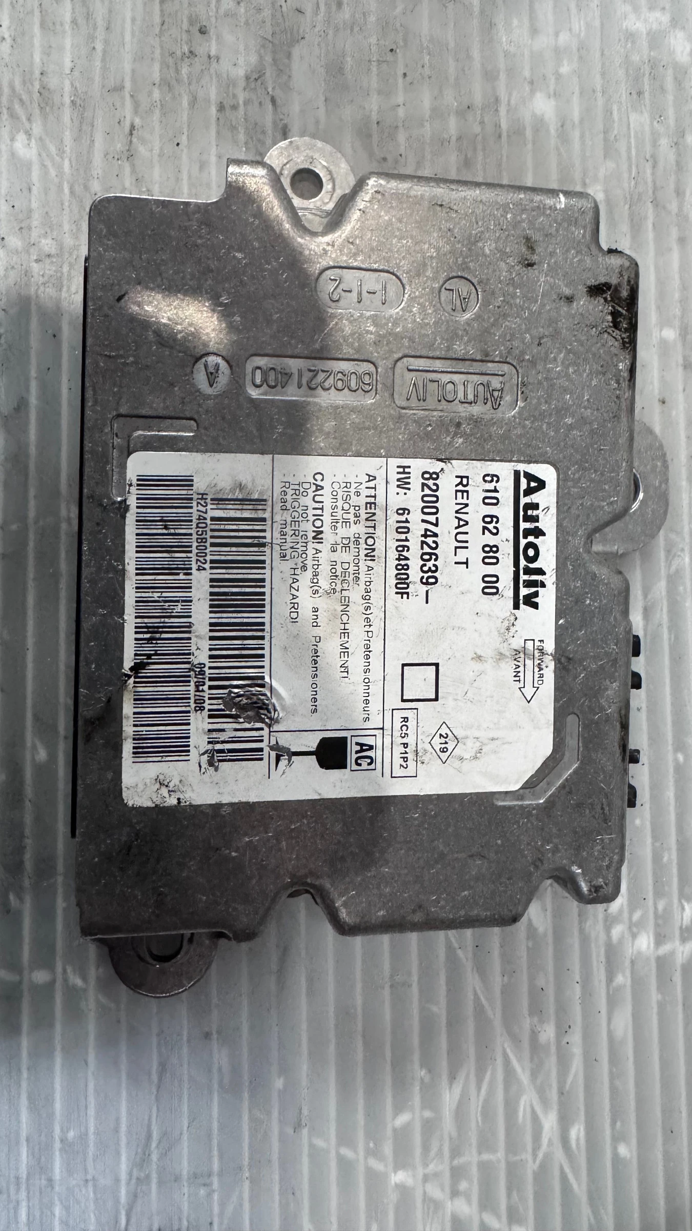 Airbag  /  /  a Renault Modus - 610628000 / 8200742639 | Mobile.bg   2