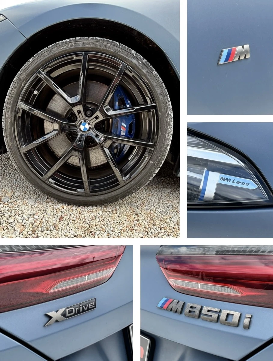 BMW 850 V8/CARBON PAKET/FIRST EDITION/1от400, снимка 17 - Автомобили и джипове - 54287528